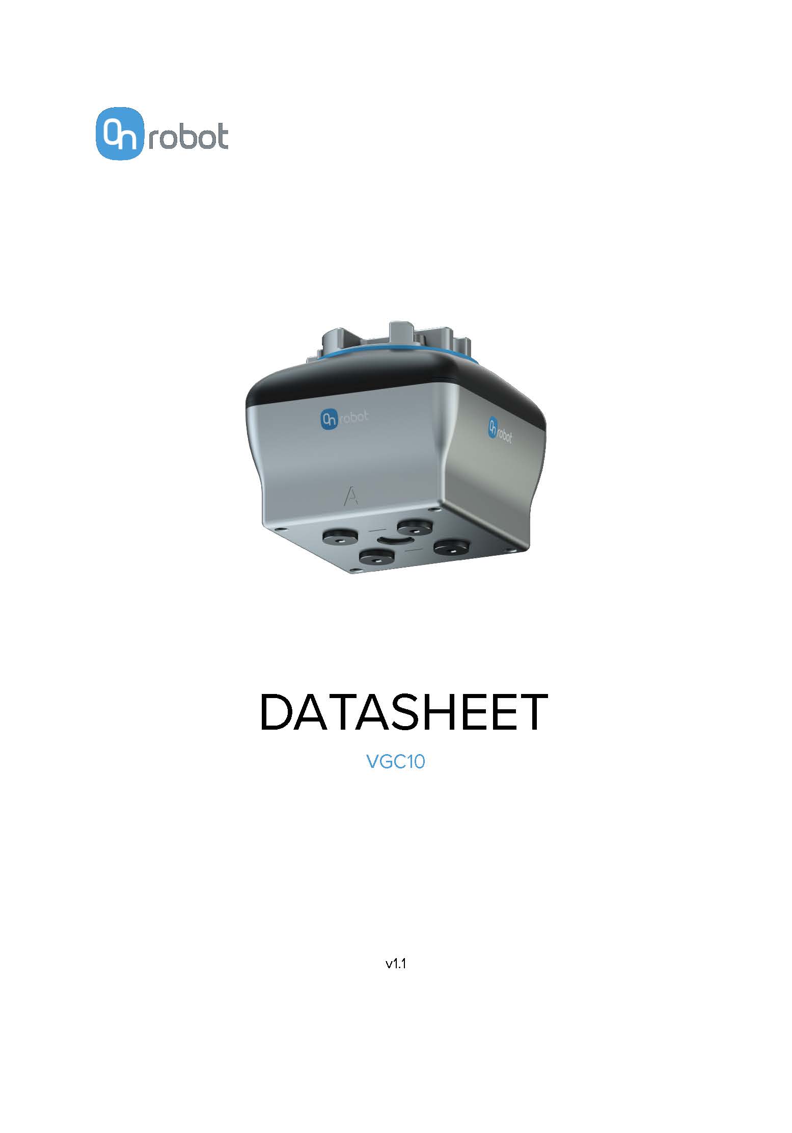 OnRobot VGC10 Datasheet
